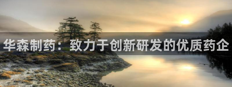 九游会老哥：华森制药：致力于创新研发的优质药企