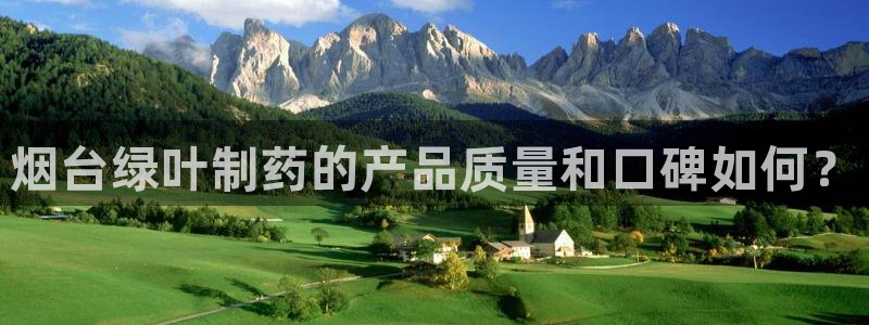 九游会老哥俱乐部必备的交流社区：烟台绿叶制药的产品质量和口碑如何？